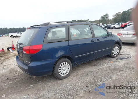 2004 Toyota Sienna Ce from USA, damaged, VIN 5TDZA23C84S059046